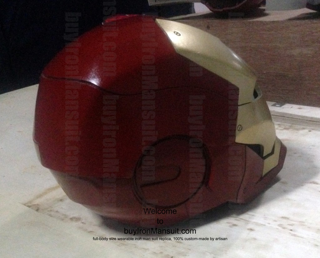 IronMan Mark VI Costume Helmet Back Armors