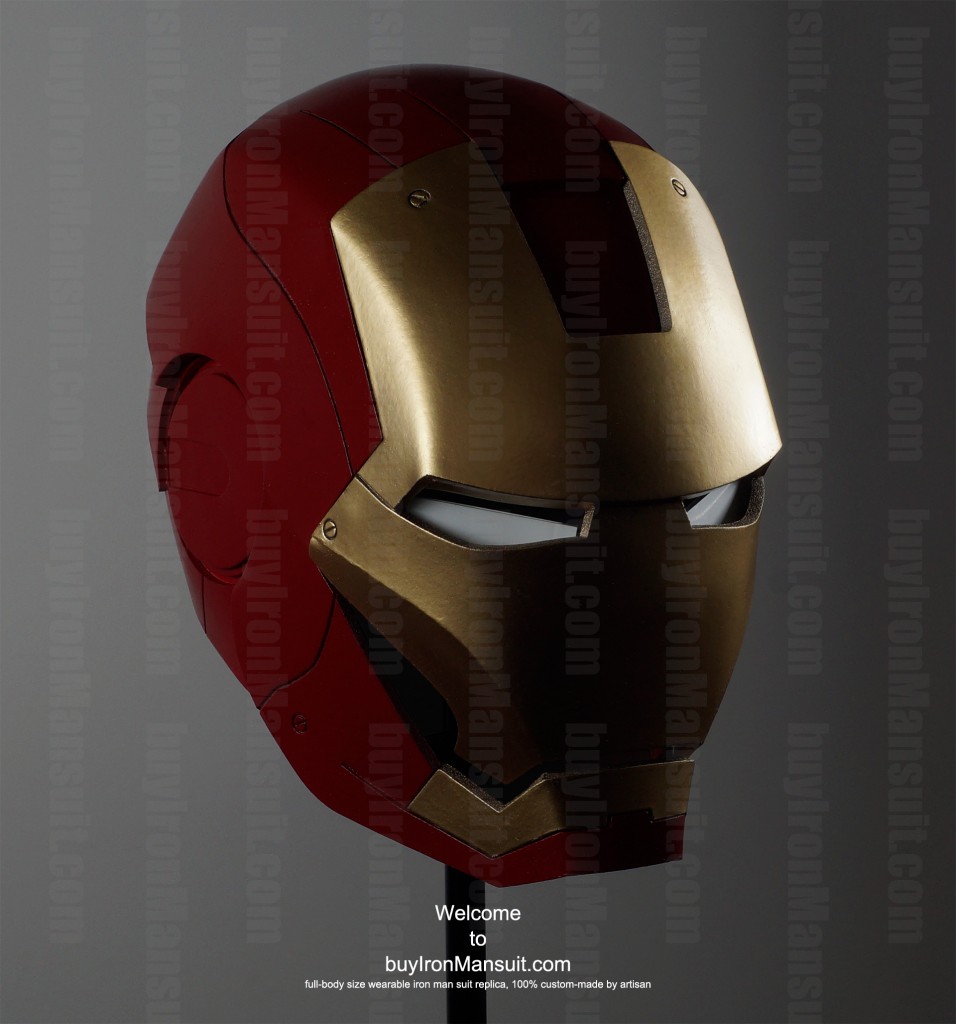 Real Iron Man suit helmet photo