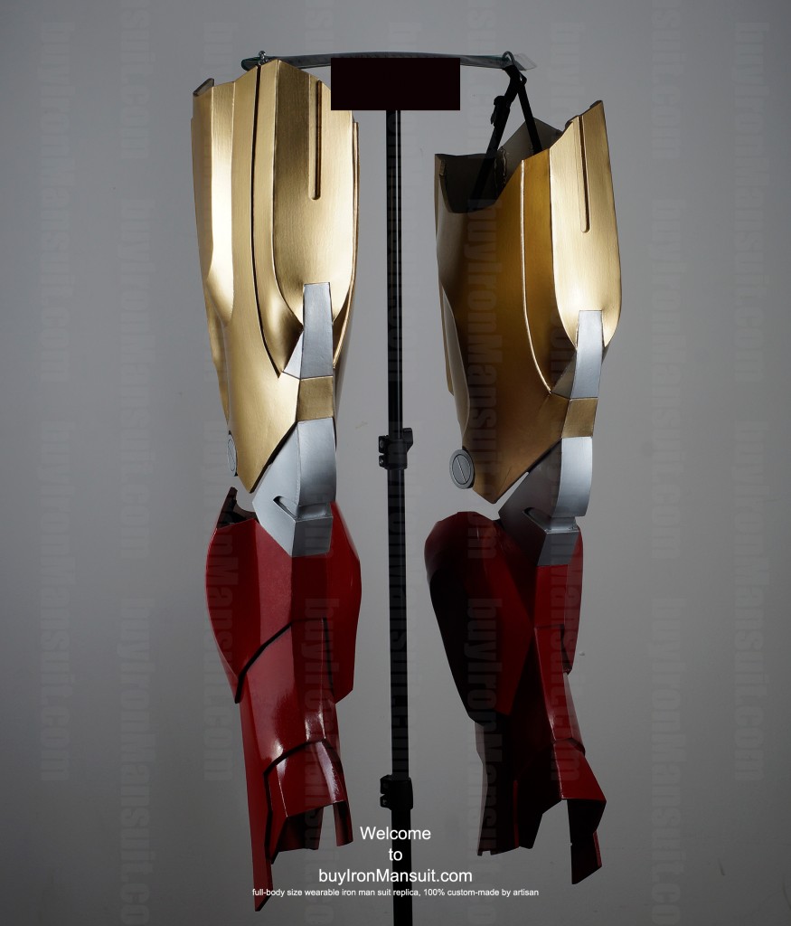 Real Iron Man suit leg photo