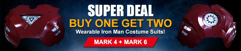 buy Ironman suit mark 4 and 6